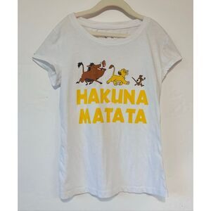 Disney Lion King Hakuna Matata Tee   Girls Size M